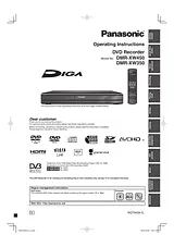 Panasonic DMR-XW350 User Manual