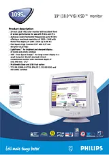 Philips 109S20 产品宣传页
