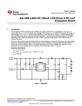 Texas Instruments LM3410X Boost LED Driver Evaluation Board LM3410XBSTOVPEV/NOPB LM3410XBSTOVPEV/NOPB Справочник Пользователя