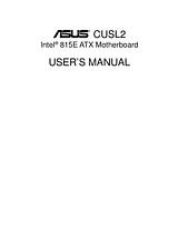 ASUS CUSL2 Manual Do Utilizador