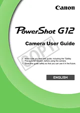 Canon G12 Manuale Utente