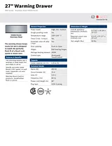 Bosch HWD5751UC Produktdatenblatt