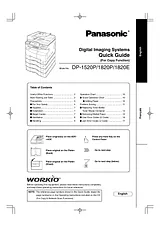 Panasonic DP-1520P Справочник Пользователя