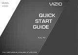 VIZIO E500AR Справочник Пользователя