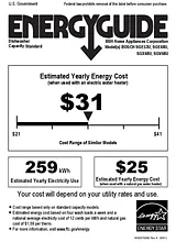 Bosch SGE53U55UC Energy Guide