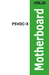 ASUS P5VDC-X Справочник Пользователя