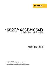 Fluke 1653B-TPOLEKIT/DVDE-tester 4425960 Manual Do Utilizador