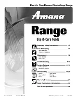 Amana AER5722CAS Manual Do Utilizador