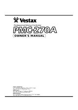 Vestax PMC-270A ユーザーズマニュアル