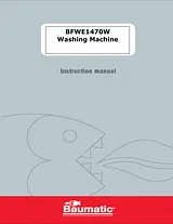 Baumatic bfwe1470w Benutzerhandbuch