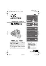 JVC gz-mg50 Manuel D'Instructions