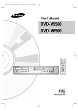 Samsung dvd-v5500 User Manual
