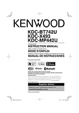 Kenwood KDC-BT742U 사용자 설명서