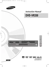 Samsung DVD-VR330 Руководство Пользователя