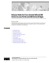 Cisco Cisco Aironet 350 Access Points Примечания к выпуску