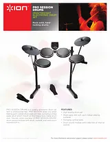 iON PRO SESSION DRUMS Prospecto