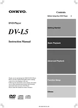 ONKYO dv-l5 Manual De Instruções