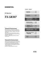 ONKYO TX-SR307 User Manual