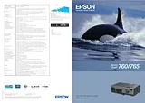 Epson EMP 765 V11H198040B 전단