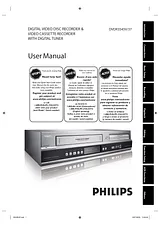 Philips dvdr3545v 사용자 설명서