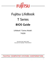 Fujitsu T4220 Zusätzliches Handbuch
