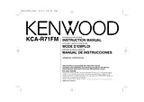 Kenwood KCA-R71FM 取り扱いマニュアル