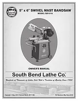 Southbend sb1018 Benutzerhandbuch
