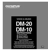Olympus DM-20 Manuel D’Utilisation