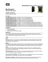 Western Digital My Passport 320GB USB 3.0/2.0 WDBKXH3200ABK-NESN Benutzerhandbuch