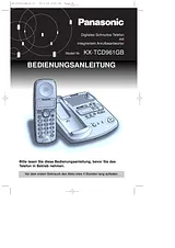 Panasonic kx-tcd961 Guida Al Funzionamento
