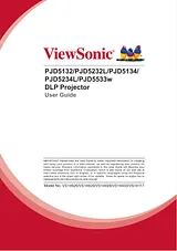 Viewsonic PJD5533W ユーザーズマニュアル