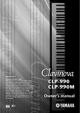 Yamaha CLP-990M Manuale Utente