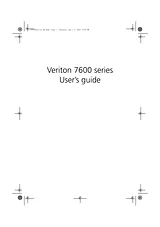 Acer 7600 Manuale Utente