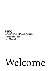 Benq MP611c Справочник Пользователя