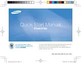 Samsung ST550 EC-ST550ZBPGGB Manual Do Utilizador