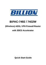 Billion Electric Company BiPAC 7402W ユーザーズマニュアル