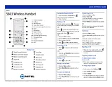 Mitel 5603 User Manual