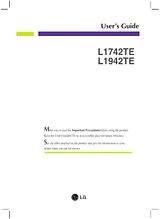 LG L1742T Owner's Manual