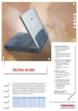 Toshiba 8100 Merkblatt