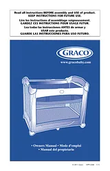Graco playpen ispp122ab Manual De Usuario