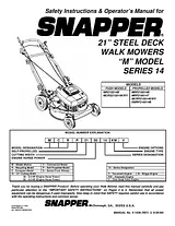 Snapper MCR5215014KWV User Manual