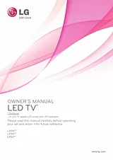 LG 42LN549E Owner's Manual