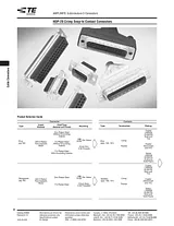 TE Connectivity D-SUB pin strip 180 ° Number of pins: 25 1 pc(s) 5205208-1 Guide D’Information