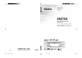 Clarion VXZ756 User Manual
