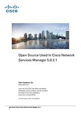 Cisco Cisco Network Services Manager 5.0 Información de licencia