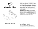 Adj DMX LED effect light No. of LEDs: 20 Monster Duo 1222300018 Data Sheet