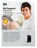 Western Digital My Passport Essential 500GB WDBACY5000AWT Leaflet
