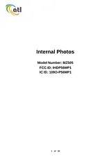 Motorola Mobility LLC P56MP1 Internal Photos