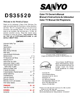 Sanyo ds35520 Manuale Istruttivo