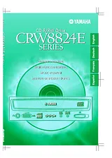 Yamaha CRW8824E-NB Manual Do Utilizador
